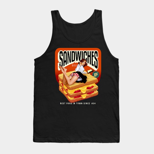 sandwich lover Tank Top by Trazzo